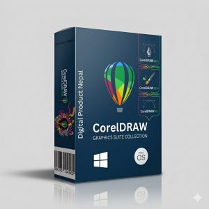 CorelDRAW 2021-2024-2025-X8 Software & Subscription in Nepal