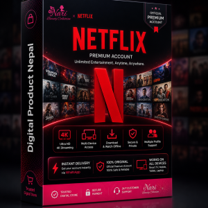 Netflix Premium Subscription in Nepal – 4K UHD Account