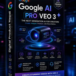 Google AI Pro Veo 3 in Nepal – AI Video Generation Tool | Instant Delivery