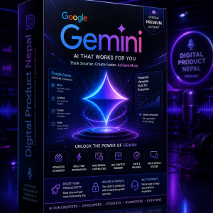 Google Gemini Premium Official Subscription in Nepal – Advanced AI Access | Instant Delivery