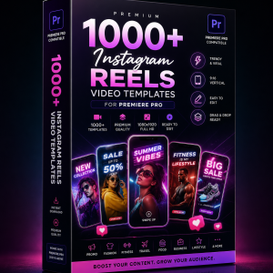 1000+ Instagram Reels Video Templates – Premiere Pro Editable Pack